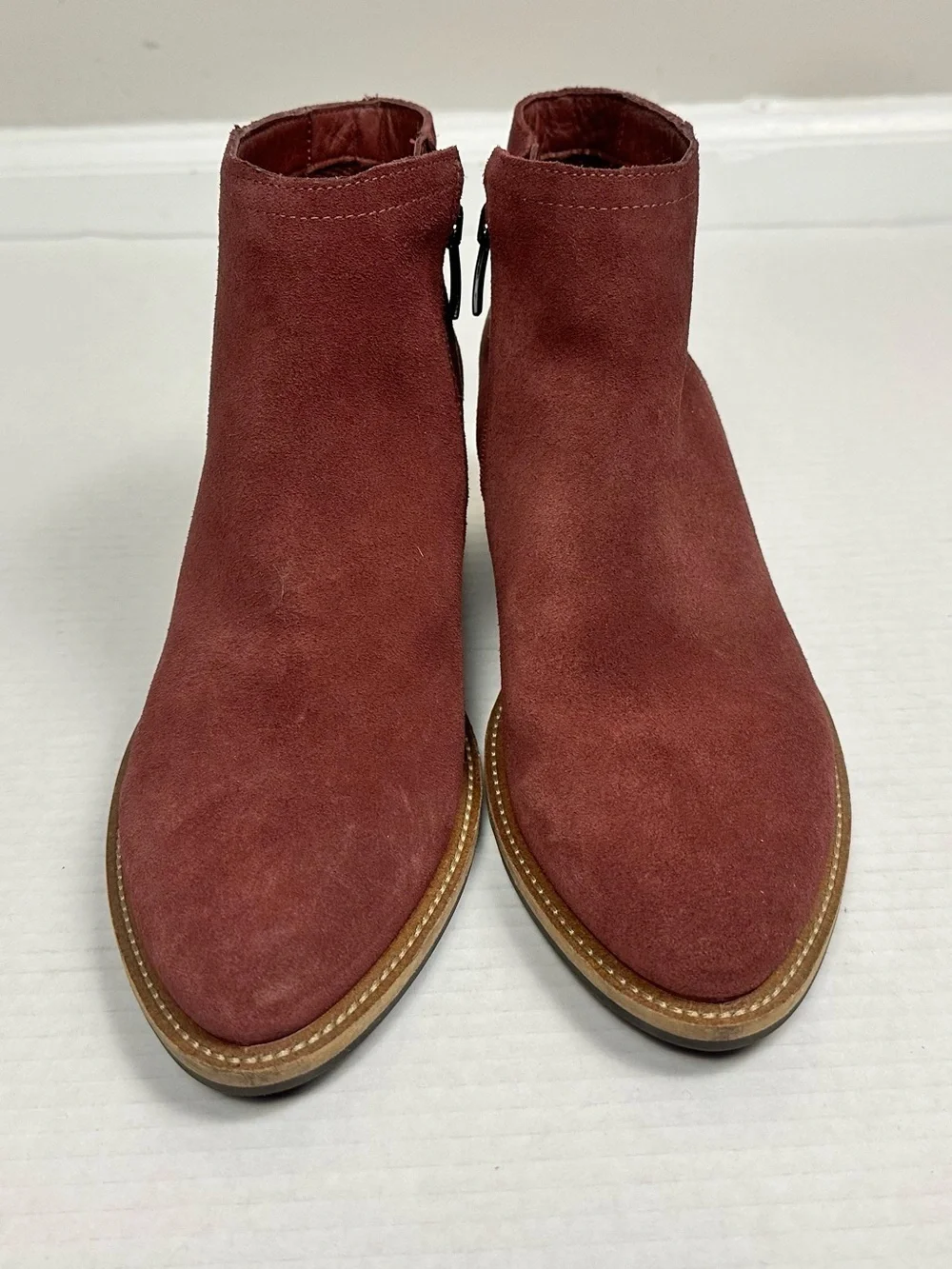ECCO Shape 35 Sartorelle Boot in Andorra Suede Size EU 38 - US 7.0/7.5